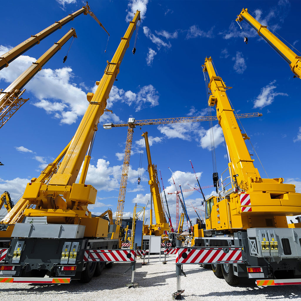 Crane at site